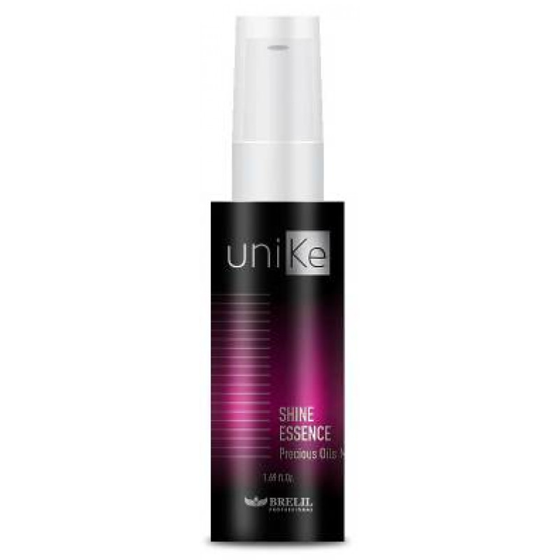Блеск для волос интенсивного действия-Brelil UniKe Shine Essence